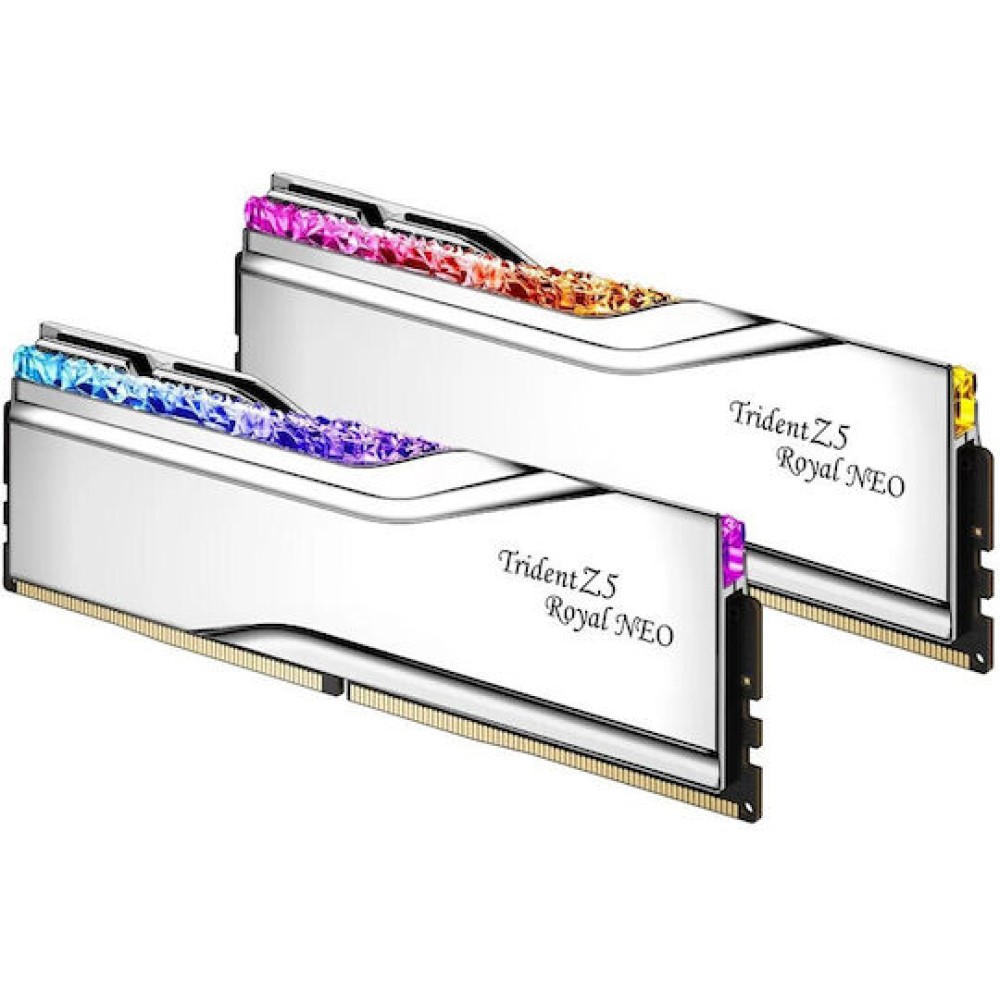 G.Skill Trident Z5 Royal Neo EXPO DDR5 32GB RAM με 2x16GB Modules και Ταχύτητα 8000 για Desktop