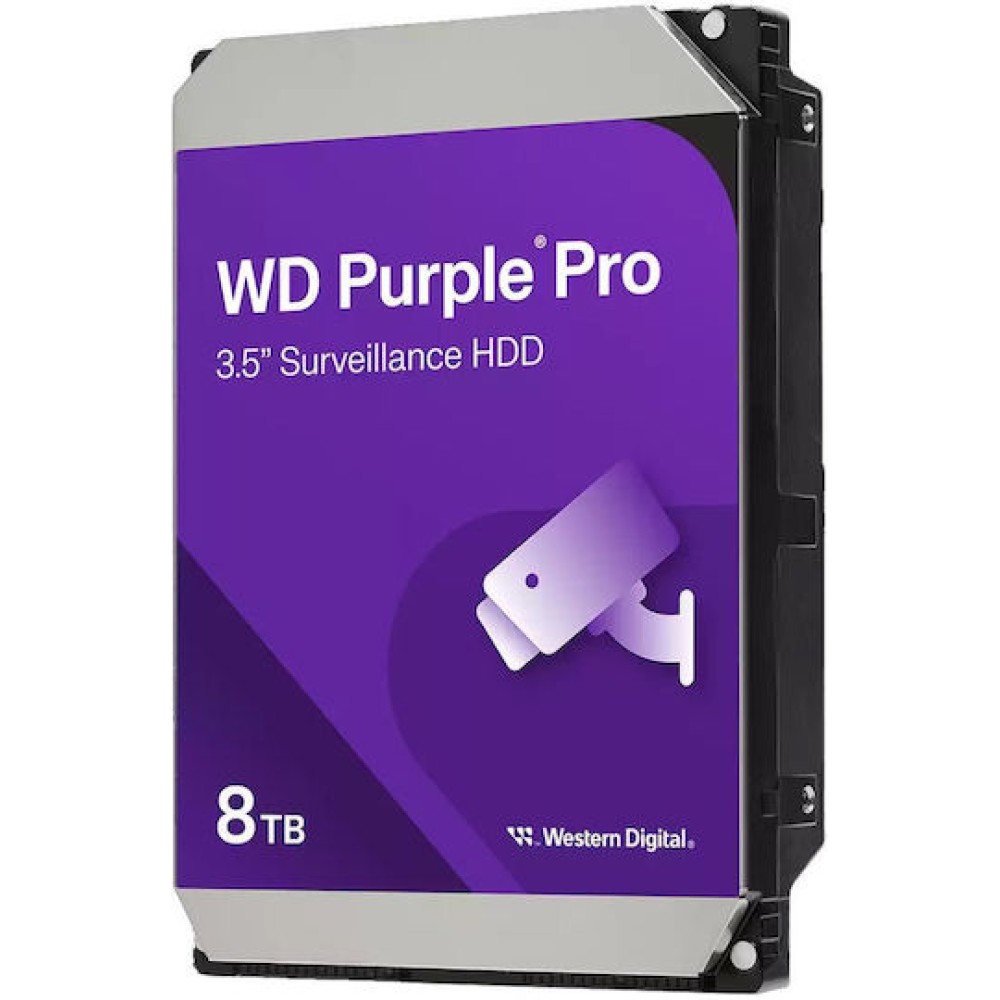 Western Digital Purple Pro Smart Video 8TB HDD Σκληρός Δίσκος 3.5