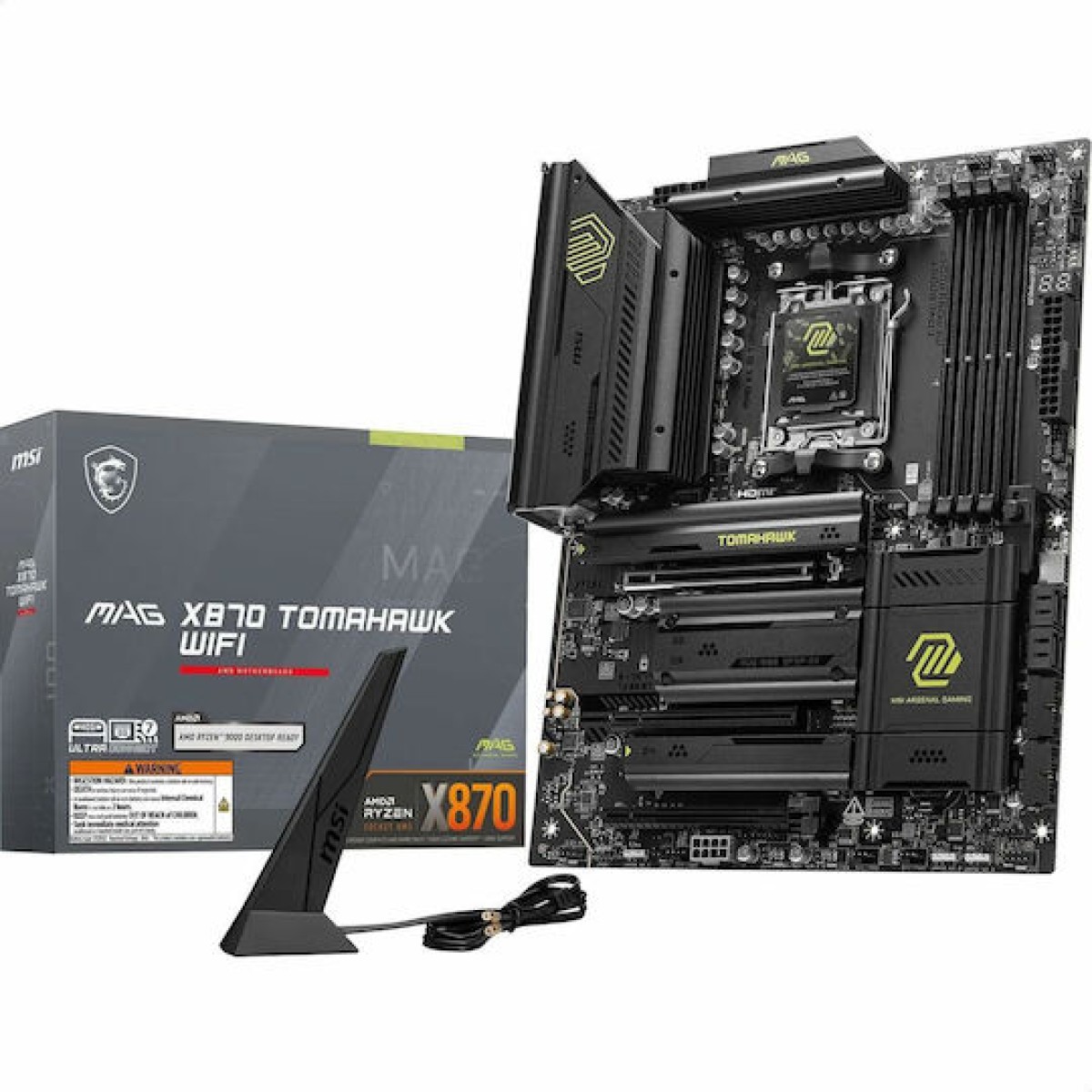 MSI MAG X870 TOMAHAWK WIFI Motherboard ATX με AMD AM5 Socket 7E51-001R