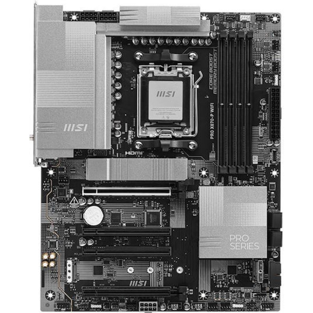 MSI PRO X870-P WIFI Motherboard ATX με AMD AM5 Socket 7E47-001R
