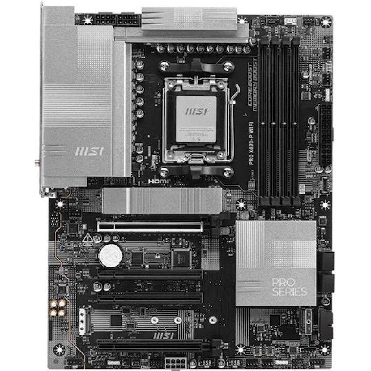 MSI PRO X870-P WIFI Motherboard ATX με AMD AM5 Socket 7E47-001R