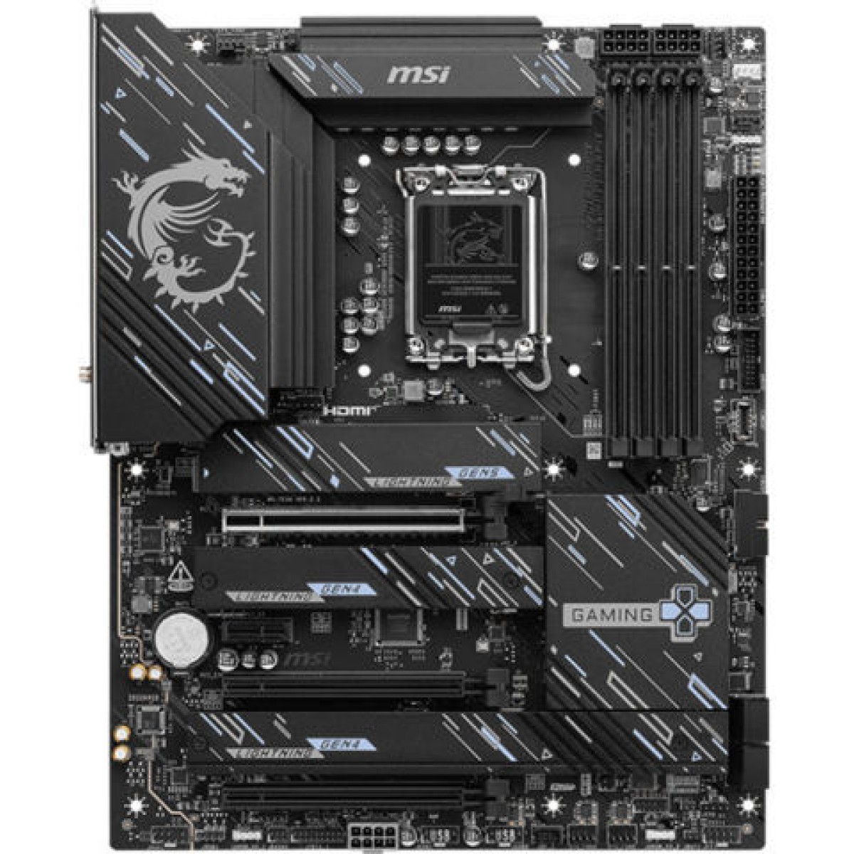 MSI Z890 Gaming Plus Wifi Motherboard ATX με Intel 1851 Socket 7E34-002R