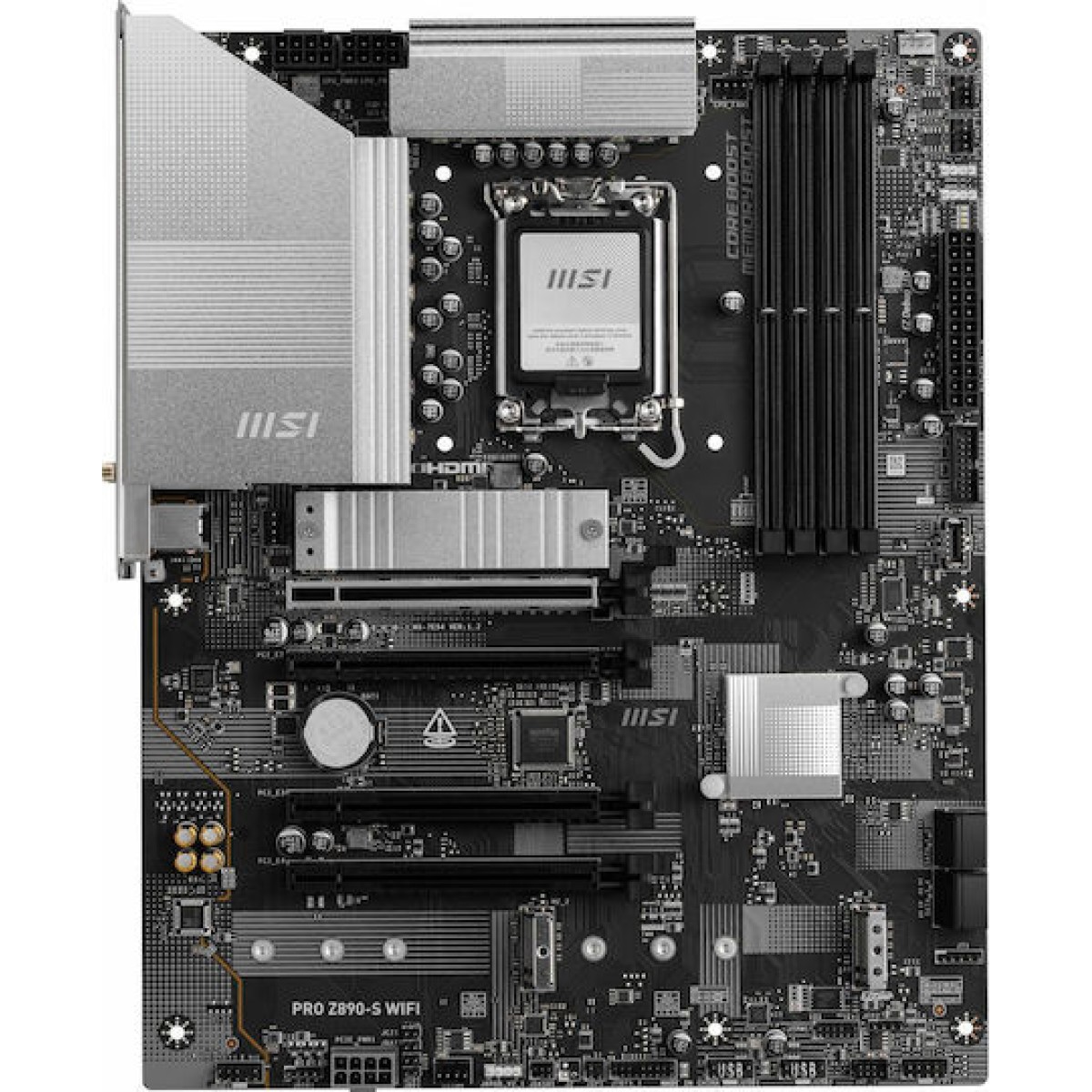 MSI Pro Z890-S WIFI Motherboard ATX με Intel 1851 Socket 7E54-001R