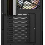 Aerocool Pivot-G-BK-v3 Gaming Midi Tower Κουτί Υπολογιστή με ARGB Φωτισμό Μαύρο