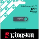 Kingston Datatraveler Se9 G3 64GB USB 3.2 Stick Dark Nickel