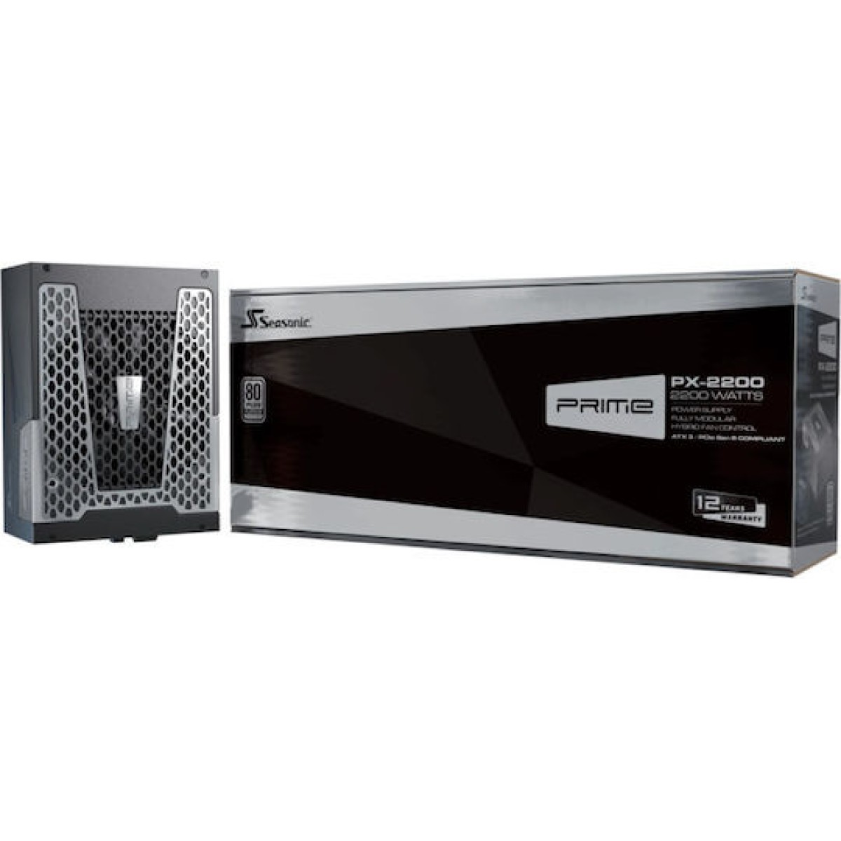 Seasonic PRIME PX ATX3.1 2024 2200W Μαύρο Τροφοδοτικό Υπολογιστή Full Modular 80 Plus Platinum