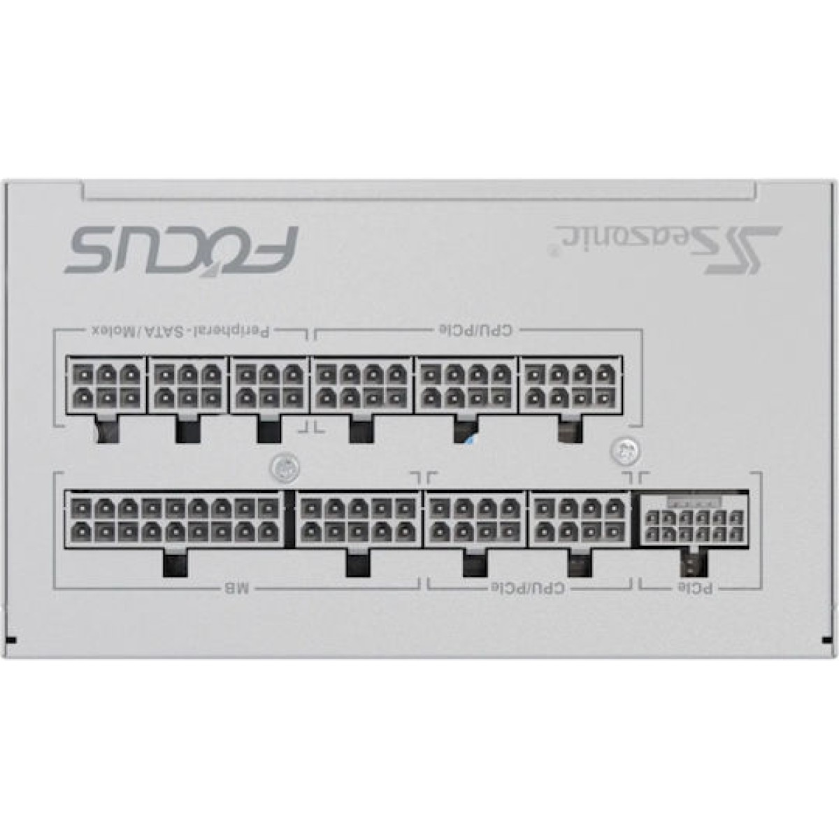 Seasonic Focus GX ATX3.1 2024 850W Λευκό Τροφοδοτικό Υπολογιστή Full Modular 80 Plus Gold