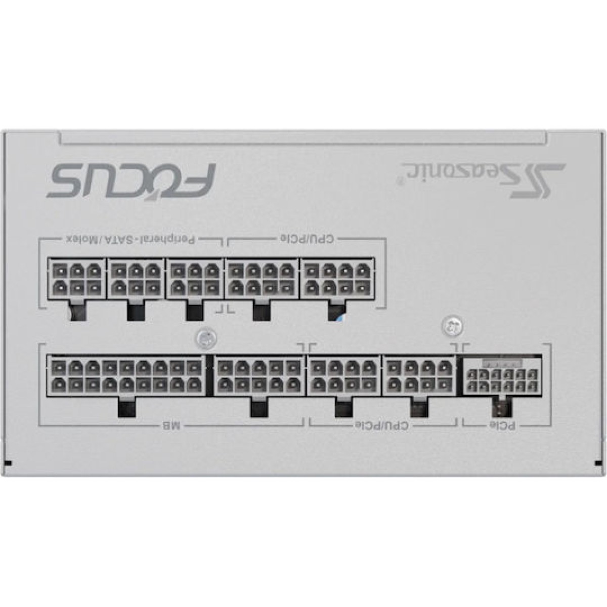 Seasonic Focus GX ATX3.1 2024 750W Λευκό Τροφοδοτικό Υπολογιστή Full Modular 80 Plus Gold