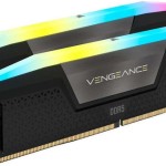 Corsair Vengeance RGB DDR5 96GB RAM με 2x48GB Modules και Ταχύτητα 6600 για Desktop