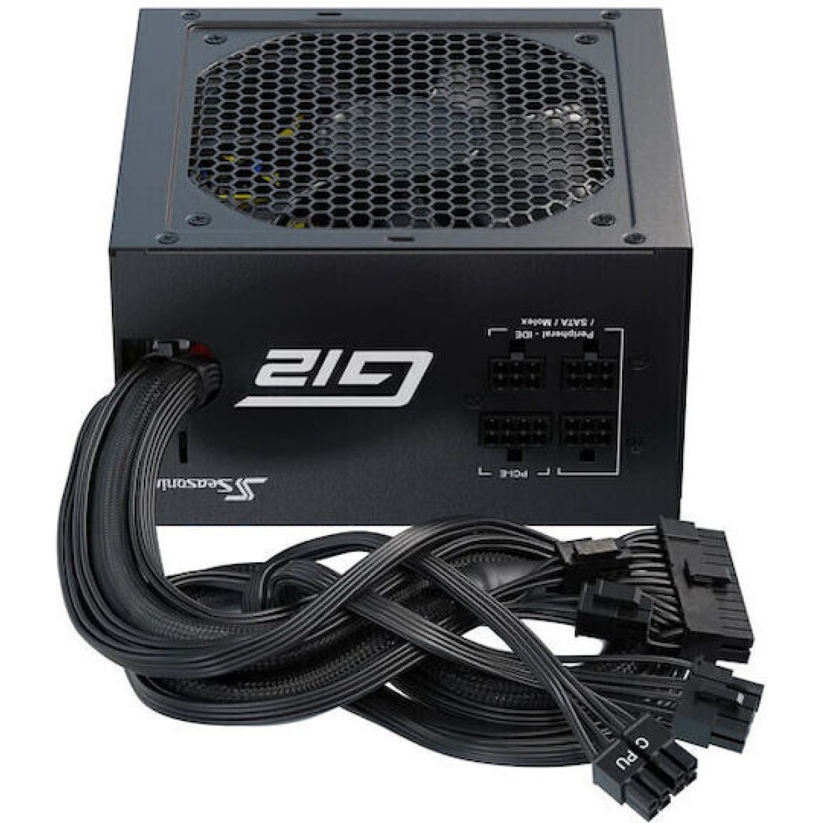 Seasonic G12 GM 650W Μαύρο Τροφοδοτικό Υπολογιστή Semi Modular 80 Plus Gold