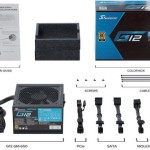 Seasonic G12 GM 650W Μαύρο Τροφοδοτικό Υπολογιστή Semi Modular 80 Plus Gold