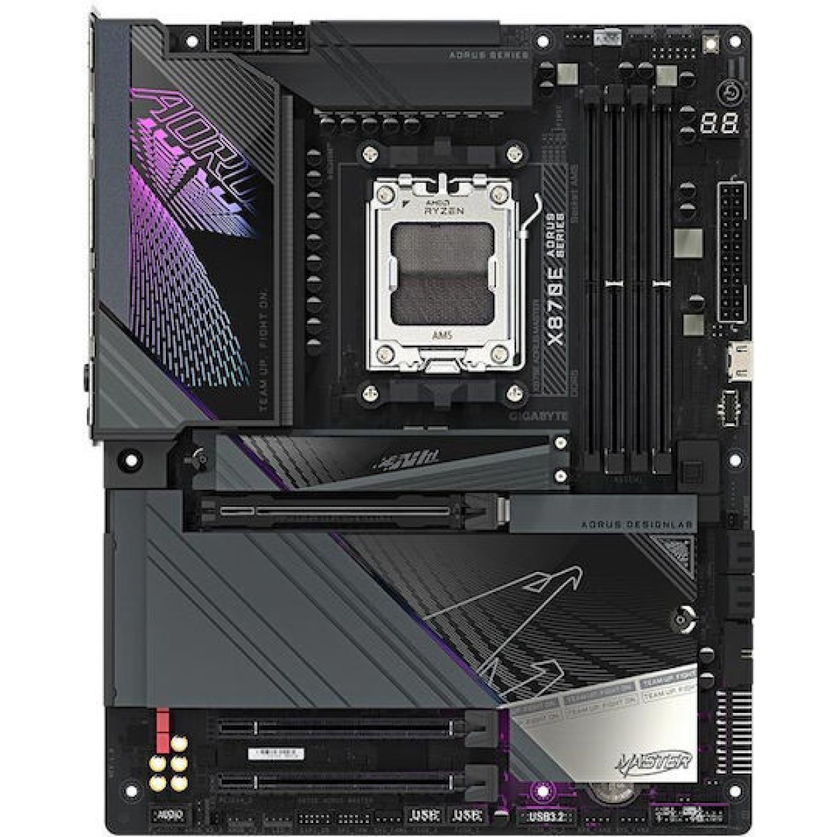 Gigabyte X870E AORUS MASTER Wi-Fi Motherboard ATX με AMD AM5 Socket