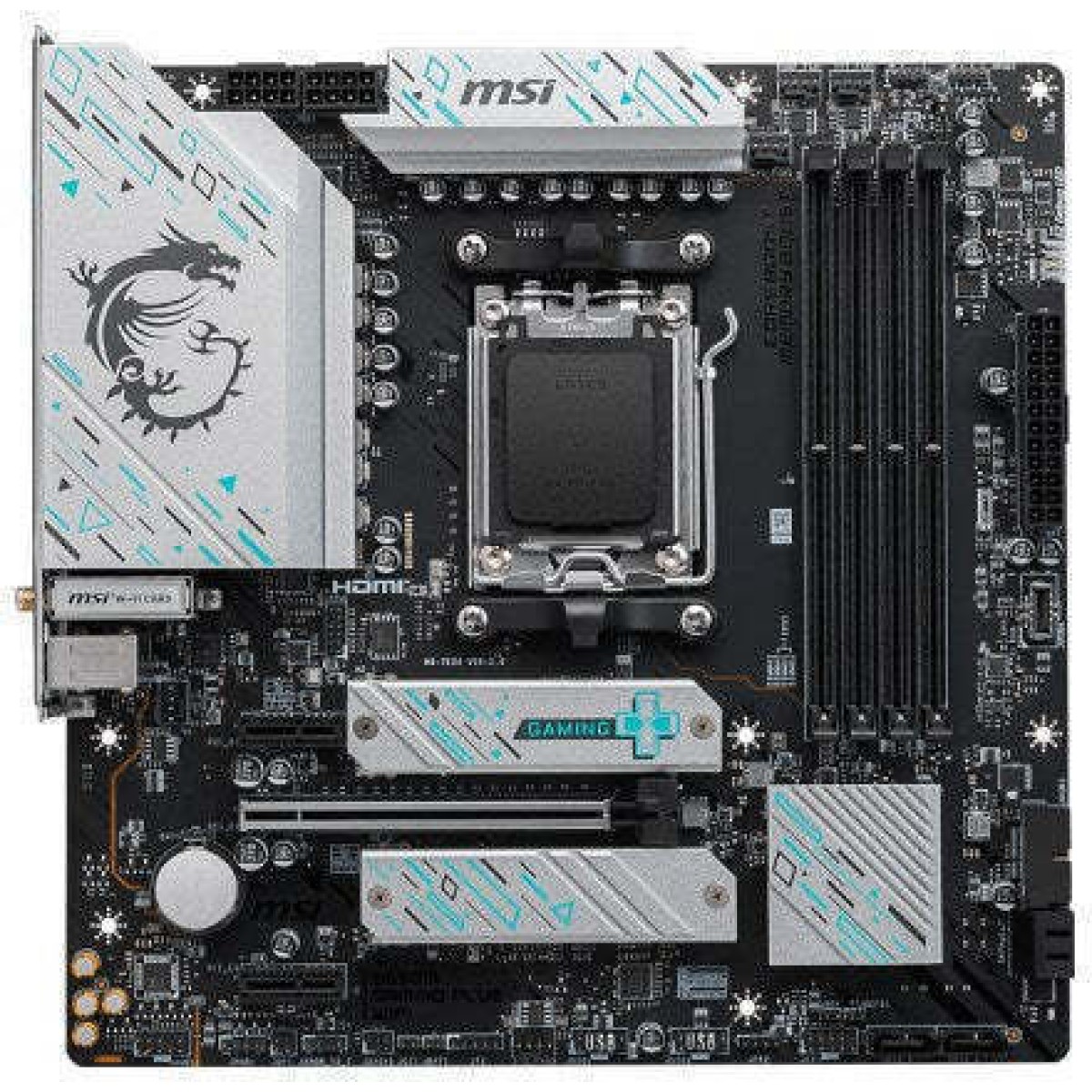 MSI B760 Gaming Plus Wifi Motherboard ATX με Intel 1700 Socket 7D98-043R