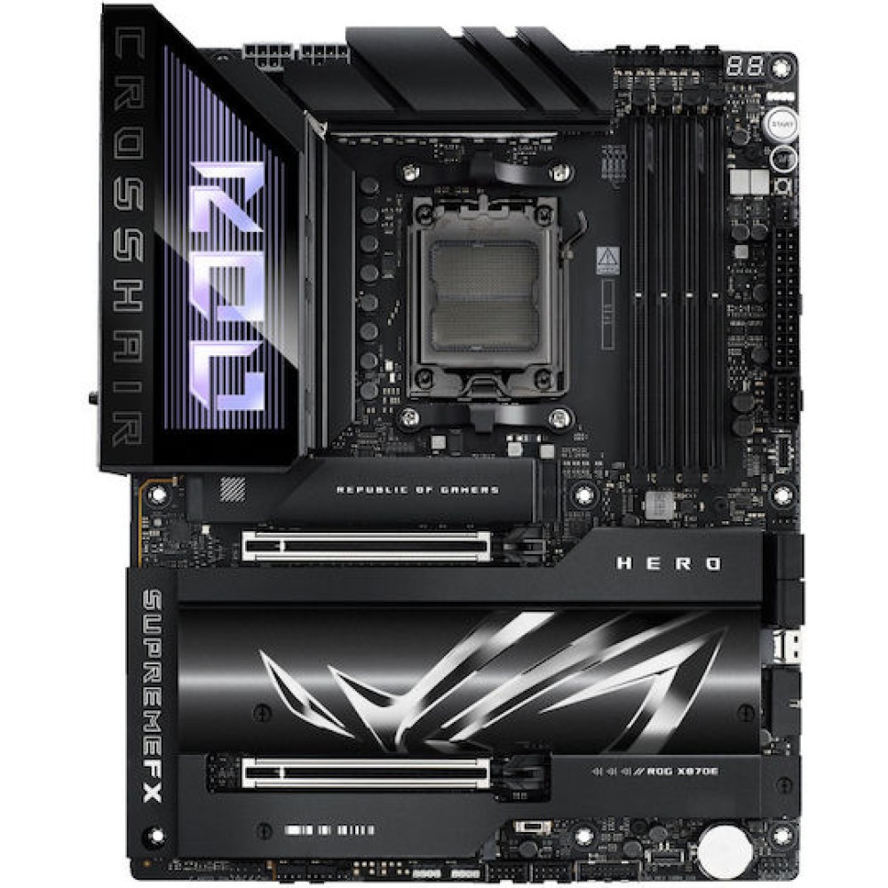 Asus ROG CROSSHAIR X870E HERO Wi-Fi Motherboard ATX με AMD AM5 Socket 90MB1IE0-M0EAY0