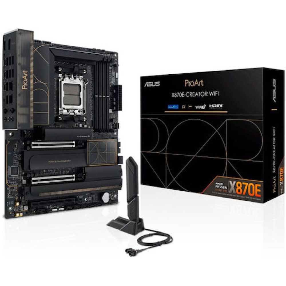 Asus ProArt X870E-CREATOR WIFI Motherboard ATX με AMD AM5 Socket 90MB1IG0-M0EAY0