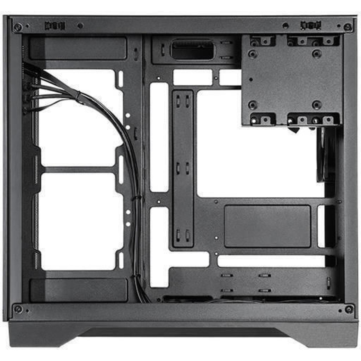 Chieftec Visio Air GM-30B-M-OP Cube Κουτί Υπολογιστή με Πλαϊνό Παράθυρο Μαύρο