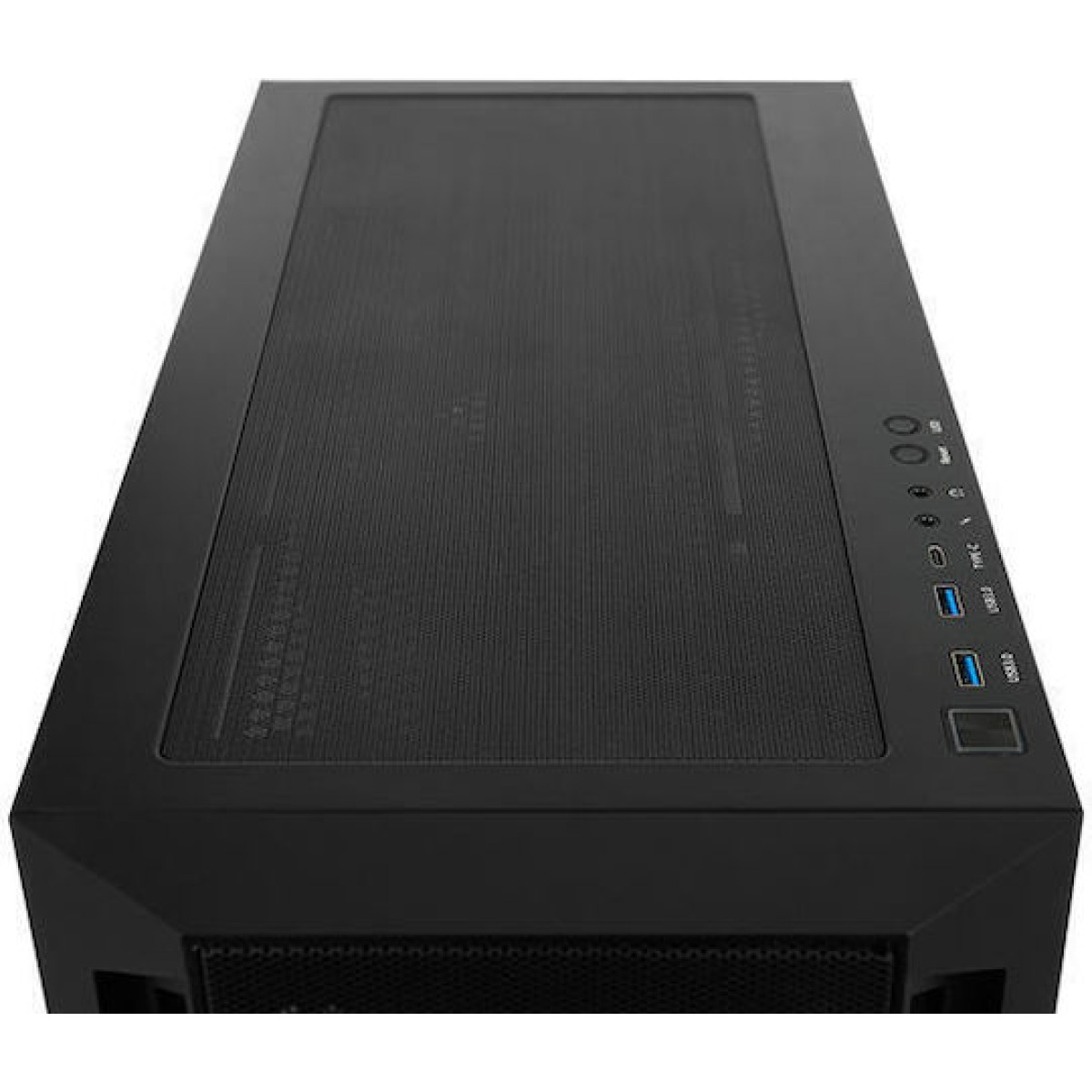 Chieftec Apex Lumo Gaming Midi Tower Κουτί Υπολογιστή με Πλαϊνό Παράθυρο και RGB Φωτισμό Μαύρο