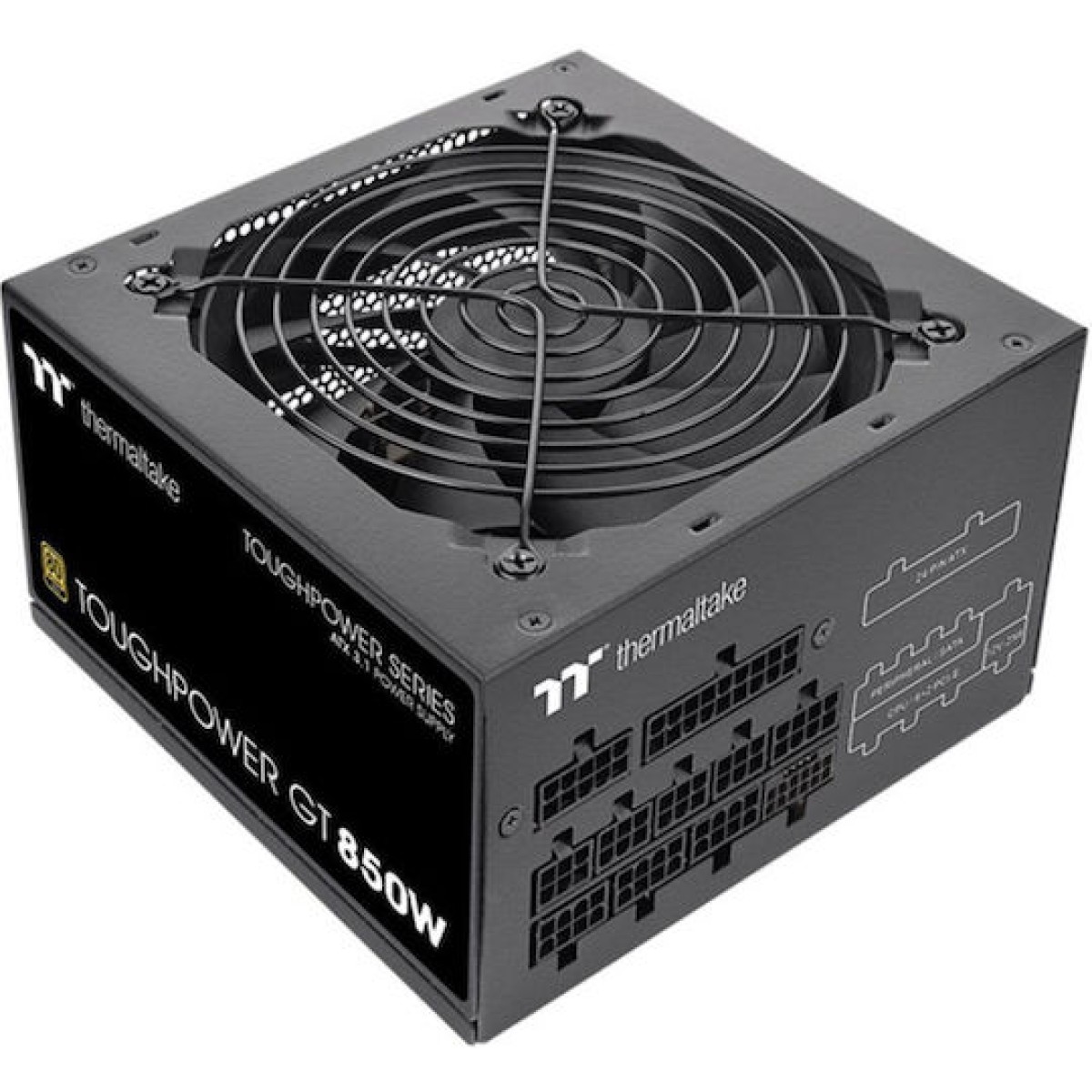 Thermaltake Toughpower GT 850W Μαύρο Τροφοδοτικό Υπολογιστή Full Modular 80 Plus Gold