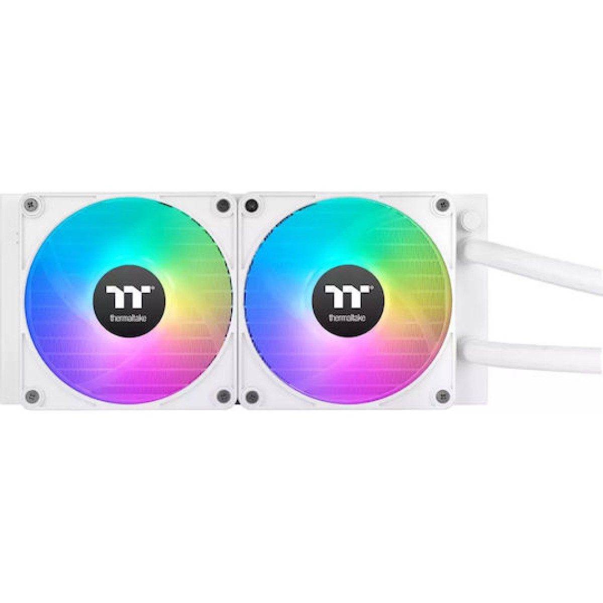 Thermaltake TH240 Ultra EX Snow Edition (v2) Υδρόψυξη Επεξεργαστή Διπλού Ανεμιστήρα 120mm για Socket AM4/AM5/1700/1200/115x με ARGB Φωτισμό