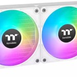 Thermaltake TH240 Ultra EX Snow Edition (v2) Υδρόψυξη Επεξεργαστή Διπλού Ανεμιστήρα 120mm για Socket AM4/AM5/1700/1200/115x με ARGB Φωτισμό