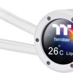 Thermaltake TH240 Ultra EX Snow Edition (v2) Υδρόψυξη Επεξεργαστή Διπλού Ανεμιστήρα 120mm για Socket AM4/AM5/1700/1200/115x με ARGB Φωτισμό