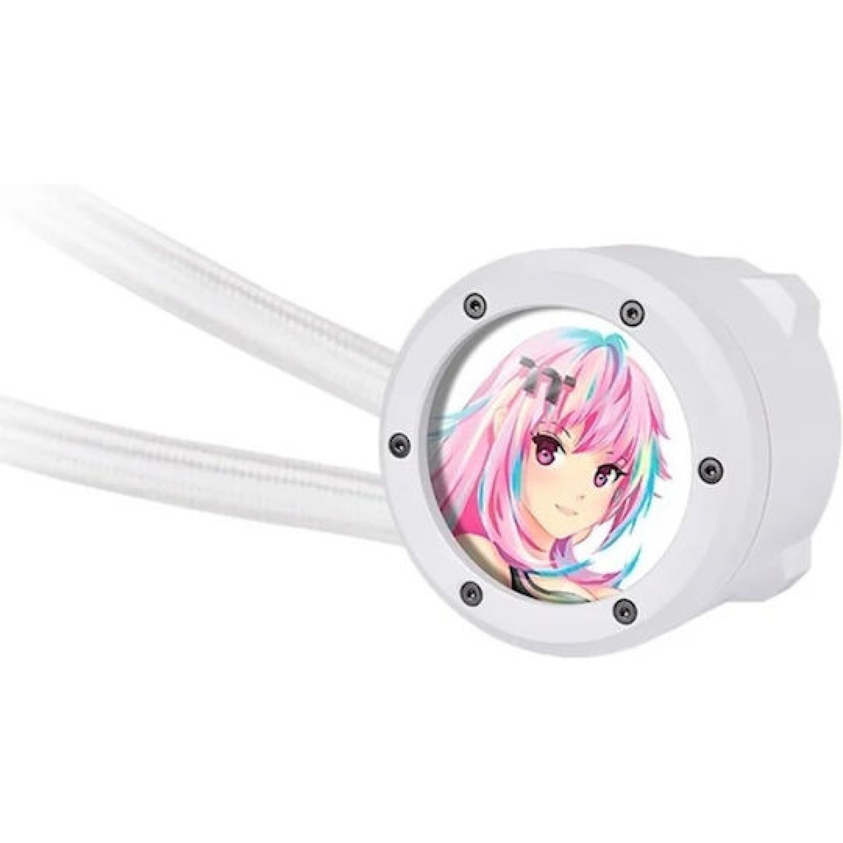 Thermaltake TH280 Ultra EX Snow Edition (v2) Υδρόψυξη Επεξεργαστή Διπλού Ανεμιστήρα 120mm για Socket AM4/AM5/1700/1200/115x με ARGB Φωτισμό