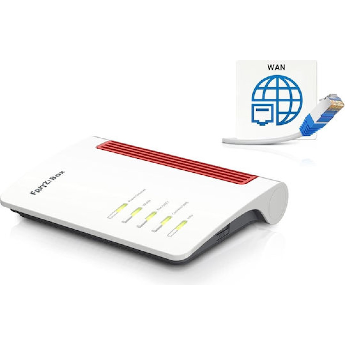 AVM FRITZ!Box 4050 Ασύρματο Router Wi‑Fi 6 με 3 Θύρες Gigabit Ethernet