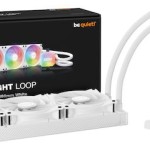 Be Quiet Light Loop Υδρόψυξη Επεξεργαστή Τριπλού Ανεμιστήρα 120mm για Socket AM4/AM5/1700/1200/115x με RGB Φωτισμό Λευκή