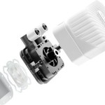 Be Quiet Light Loop Υδρόψυξη Επεξεργαστή Τριπλού Ανεμιστήρα 120mm για Socket AM4/AM5/1700/1200/115x με RGB Φωτισμό Λευκή