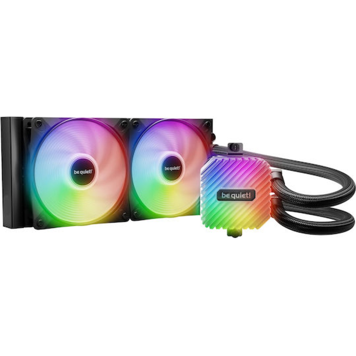 Be Quiet Light Loop Υδρόψυξη Επεξεργαστή Διπλού Ανεμιστήρα 120mm για Socket AM4/AM5/1700/1200/115x με ARGB Φωτισμό
