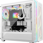 Be Quiet Light Loop Υδρόψυξη Επεξεργαστή Διπλού Ανεμιστήρα 120mm για Socket AM4/AM5/1700/1200/115x με ARGB Φωτισμό Λευκή