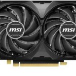 MSI GeForce RTX 4060 Ti 8GB GDDR6 VENTUS 2X BLACK E1 OC Κάρτα Γραφικών