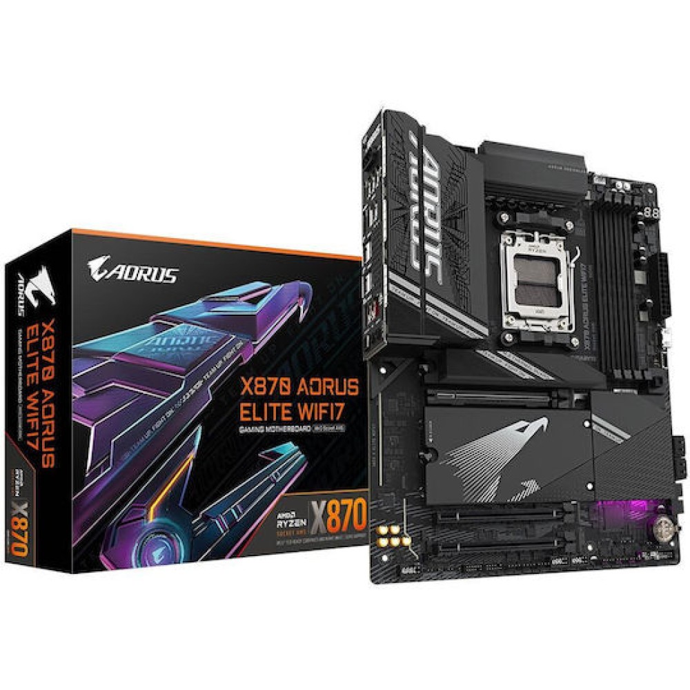 Gigabyte X870 Aorus Elite WIFI7 Motherboard ATX με AMD AM5 Socket