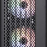Aerocool Hexform Gaming Mini Tower Κουτί Υπολογιστή με Πλαϊνό Παράθυρο Μαύρο