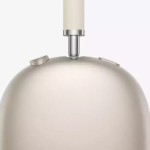 Apple AirPods Max (2024) Ασύρματα / Ενσύρματα Over Ear Ακουστικά με 20 ώρες Λειτουργίας Starlight