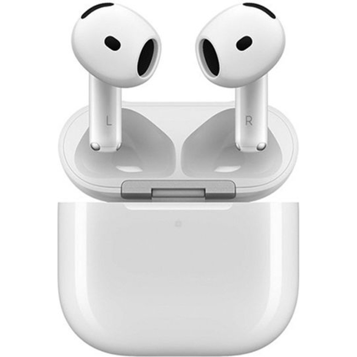 Apple AirPods 4 Earbud Bluetooth Handsfree Ακουστικά με Αντοχή στον Ιδρώτα και Θήκη Φόρτισης Λευκά