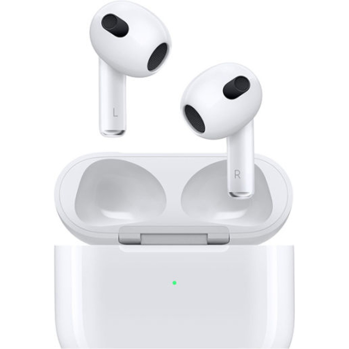 Apple AirPods 4 Earbud Bluetooth Handsfree Ακουστικά με Αντοχή στον Ιδρώτα και Θήκη Φόρτισης Λευκά