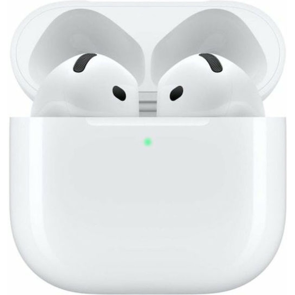Apple AirPods 4 Earbud Bluetooth Handsfree Ακουστικά με Αντοχή στον Ιδρώτα και Θήκη Φόρτισης Λευκά