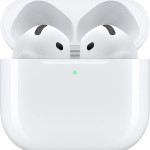 Apple AirPods 4 with Active Noise Cancellation Earbud Bluetooth Handsfree Ακουστικά με Αντοχή στον Ιδρώτα και Θήκη Φόρτισης Λευκά