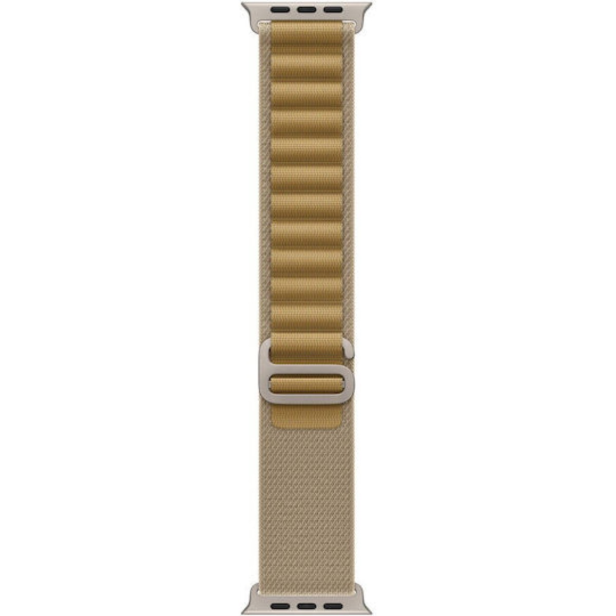 Apple Watch Ultra 2 2024 Titanium 49mm Αδιάβροχο με eSIM και Παλμογράφο (Natural με Tan Alpine Loop - Medium)