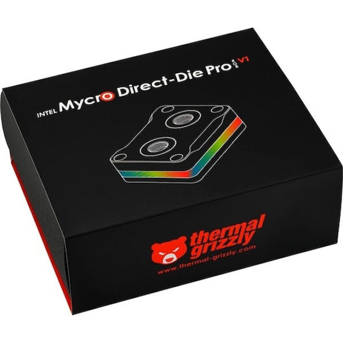 Thermal Grizzly Cooler Amd Mycro Direct-die Pro Rgb V1 For Amd Socket Am5 (only For Delidded Cpus!) CPU Water Block