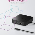 Icy Box USB-C Docking Station με HDMI 4K PD Ethernet και σύνδεση 3 Οθονών Μαύρο (IB-DK4090-C)