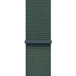 Apple Watch SE 2024 Cellular Aluminium 40mm Αδιάβροχο με eSIM και Παλμογράφο (Starlight με Lake Green Sport Loop)