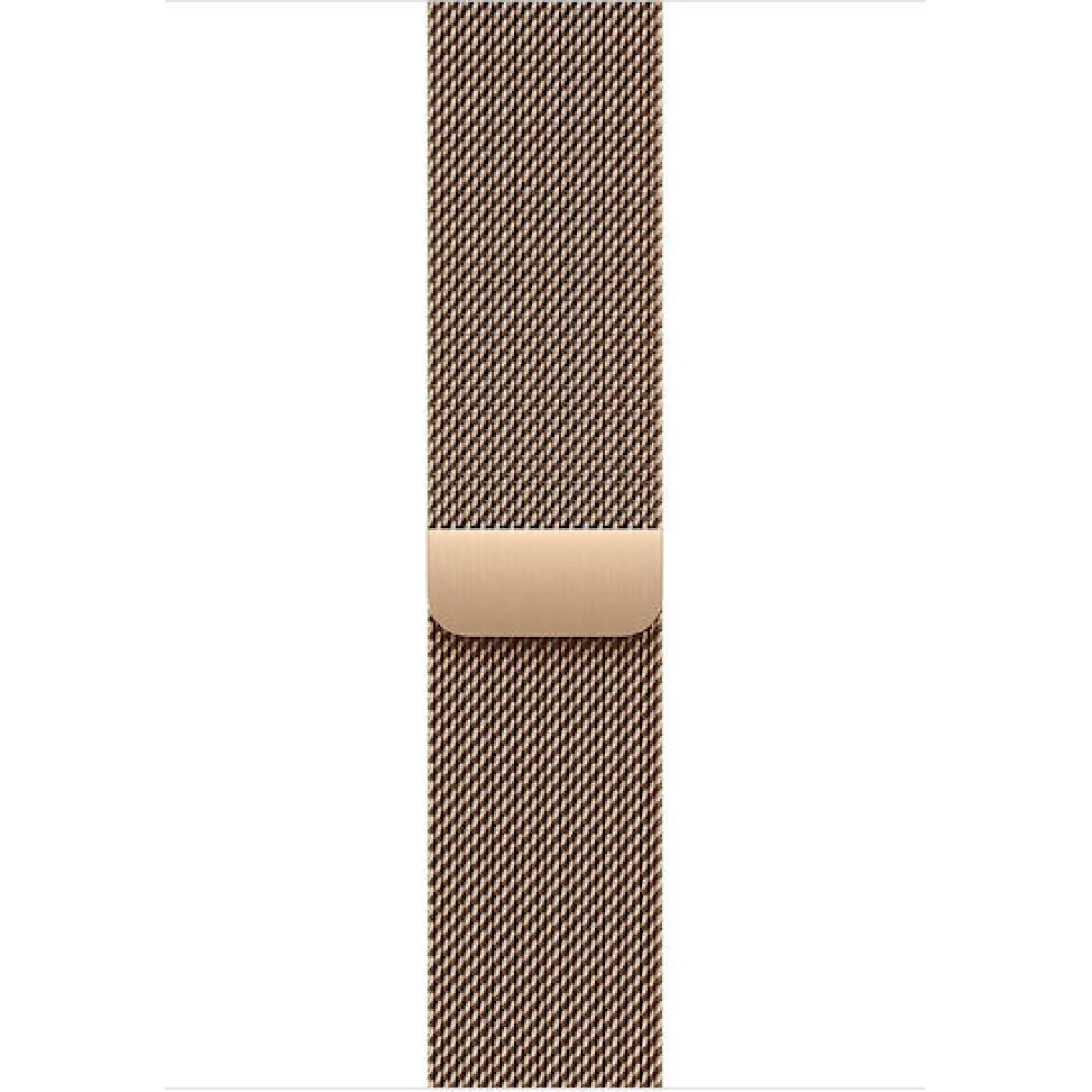 Apple Watch Series 10 Cellular Titanium 42mm Αδιάβροχο με eSIM και Παλμογράφο (Gold Titanium με Milanese Loop Gold)