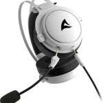 Sharkoon Skiller SGH50 Over Ear Gaming Headset με σύνδεση 3.5mm Γκρι