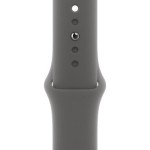 Apple Watch Series 10 Cellular Titanium 46mm Αδιάβροχο με eSIM και Παλμογράφο (Stone Grey Sport Band)