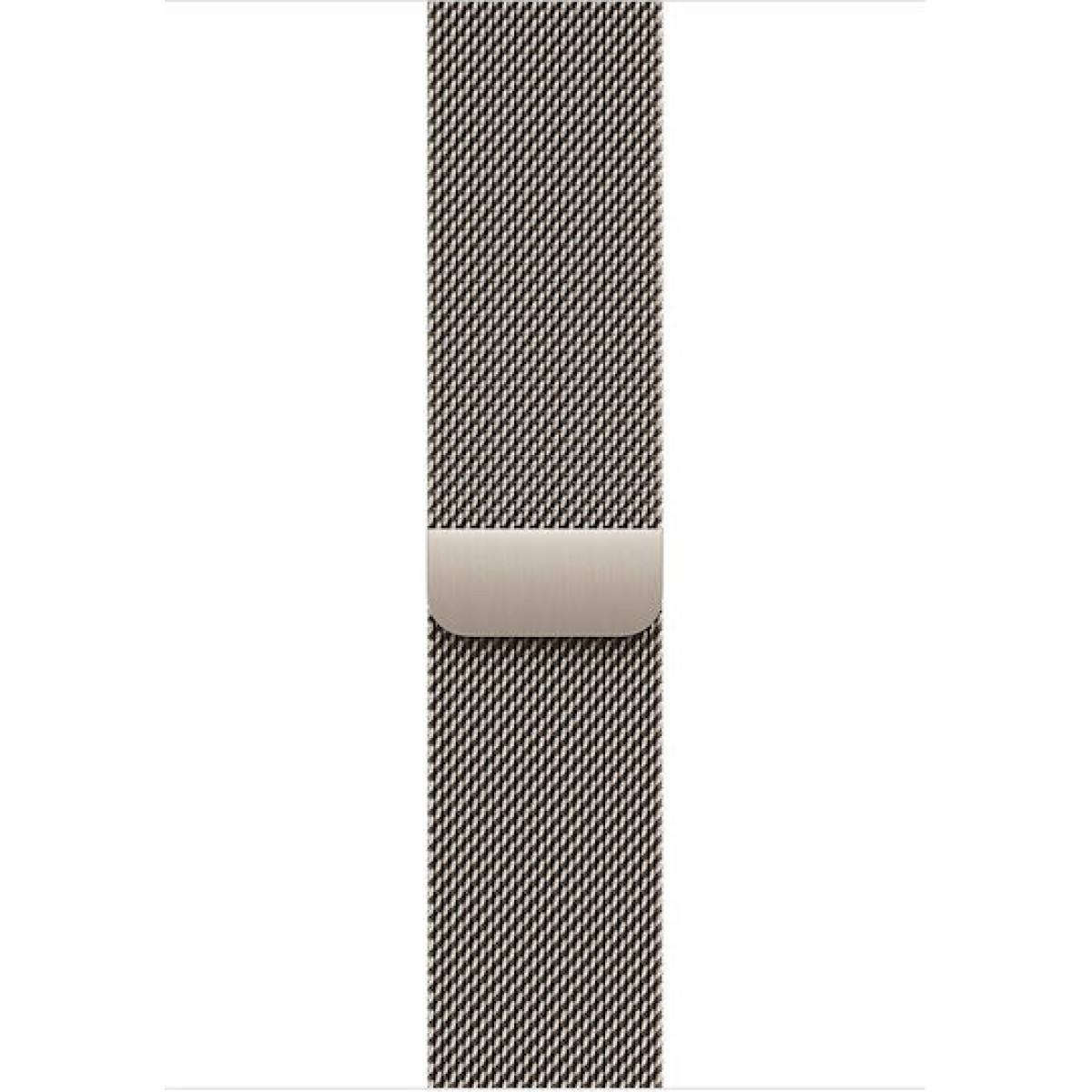 Apple Watch Series 10 Cellular Titanium 46mm Αδιάβροχο με eSIM και Παλμογράφο (Gold - Milanese Loop Natural S/M)