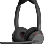 Epos IMPACT 1060T ANC MS TEAMS DUO Ασύρματα On Ear Multimedia Ακουστικά με μικρόφωνο και σύνδεση Bluetooth / USB-C