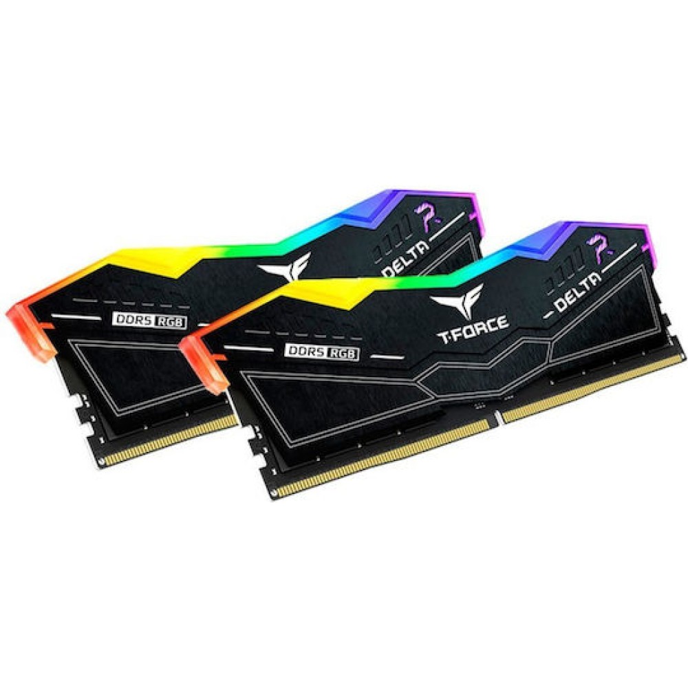 TeamGroup Delta RGB DDR5 32GB RAM με 2x16GB Modules και Ταχύτητα 8000 για Desktop