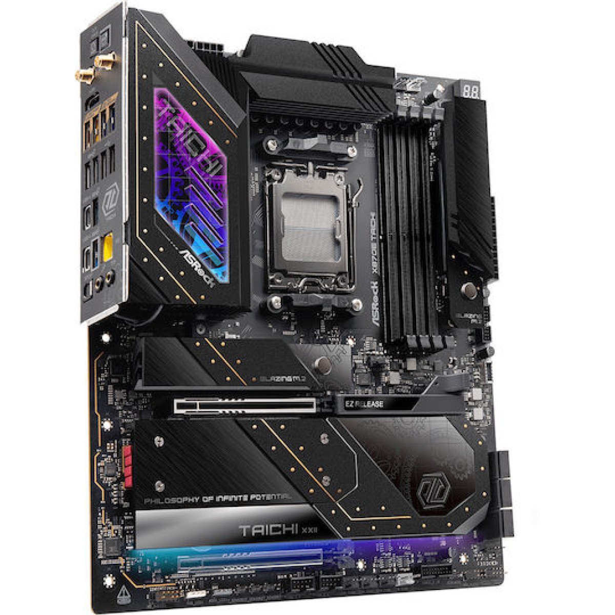 ASRock X870E Taichi Wi-Fi Motherboard Extended ATX με AMD AM5 Socket 90-MXBP90-A0UAYZ